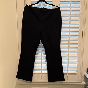 ANN MASHBURN Faye Black Flared Pants